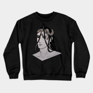 Snake crown illustration Crewneck Sweatshirt